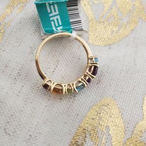 Effy 14k multi gemstone ring